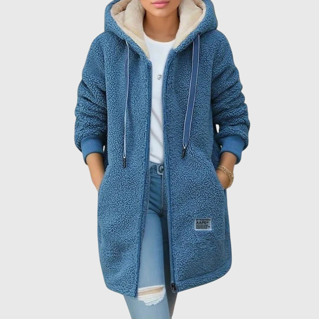 Dames fleecejack Aurora, zacht en warm, perfect voor dagelijks comfort en een stijlvolle look.