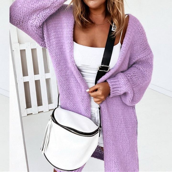 Trendy gebreid damesvest, een must-have item voor elke modebewuste vrouw.