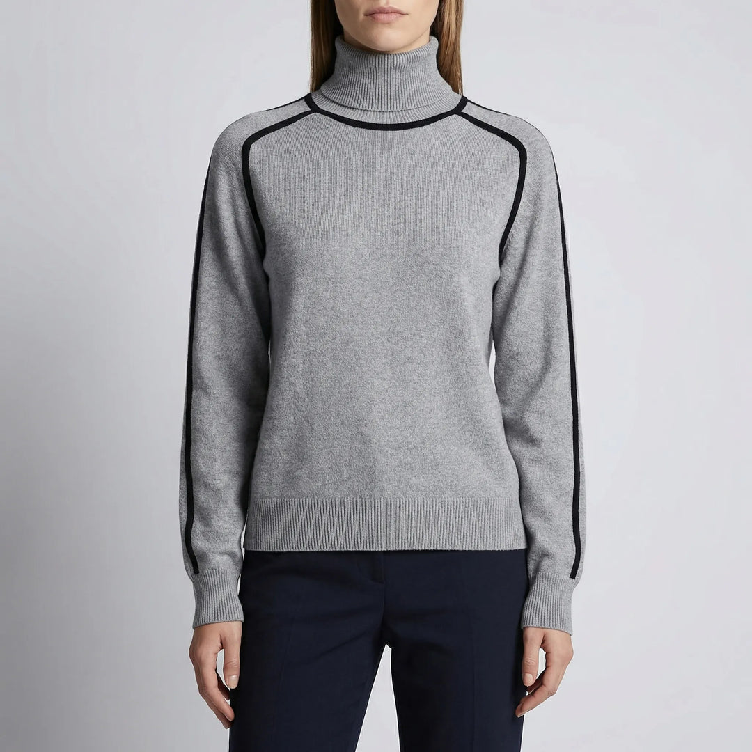 Moderne dames gebreide trui in comfortabele pasvorm, perfect voor een veelzijdige, stijlvolle outfit.