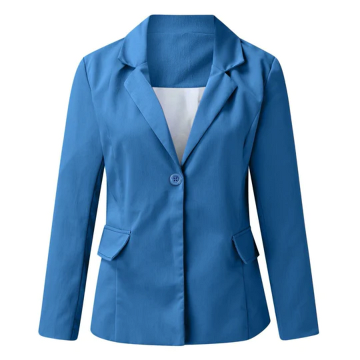 Modieuze getailleerde damesblazer, perfect voor zowel zakelijke als casual gelegenheden.