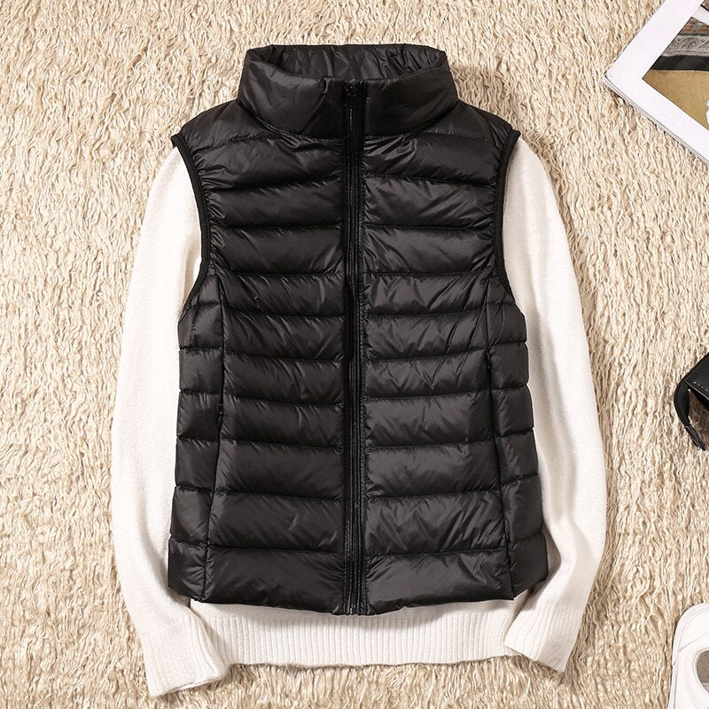 Dames gewatteerde bodywarmer Juliette, lichtgewicht en stijlvol, ideaal voor outdoor & stadsmode.