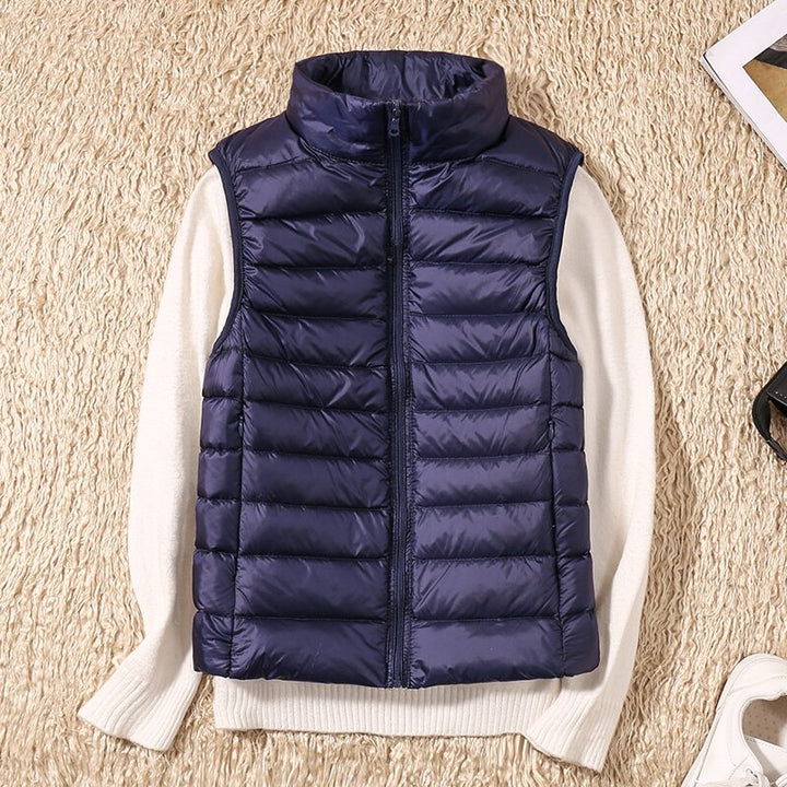 Outdoor dames bodywarmer Juliette, gewatteerd en comfortabel, essentieel voor je laagjes look.