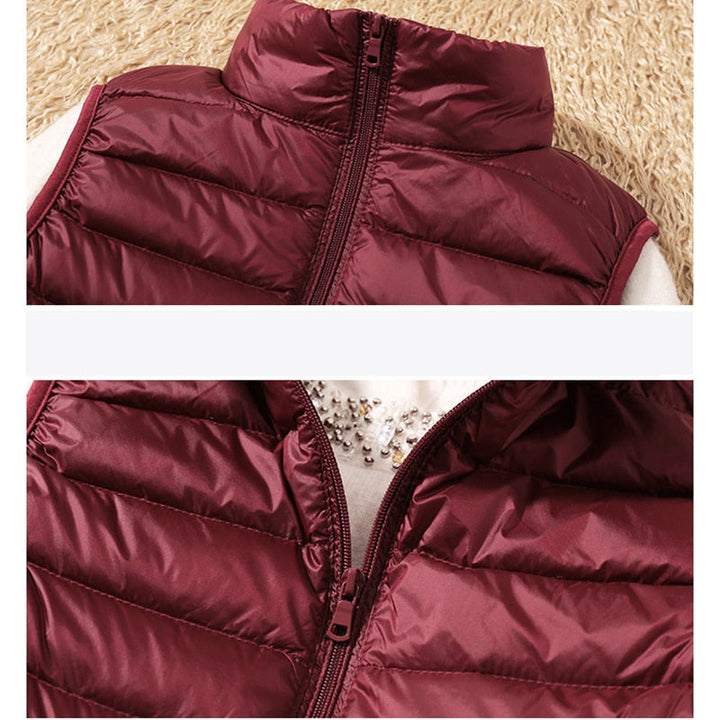 Dames bodywarmer Juliette, gewatteerd, lichtgewicht met vrouwelijke pasvorm, comfortabel en modern.