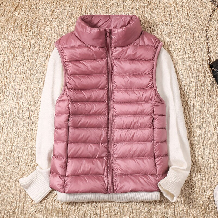 Veelzijdige Juliette bodywarmer voor dames, lichtgewicht en gewatteerd, ideaal voor een trendy look.