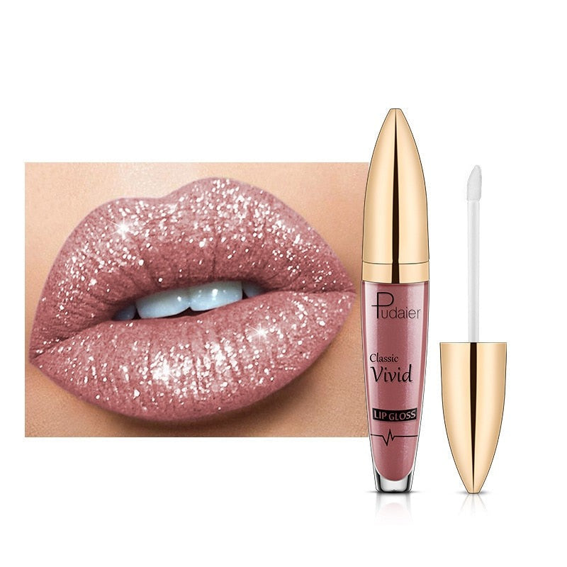 Dames cosmetica: SparklingGloss™ glitter lipgloss, langhoudend en glanzend voor mooie lippen.