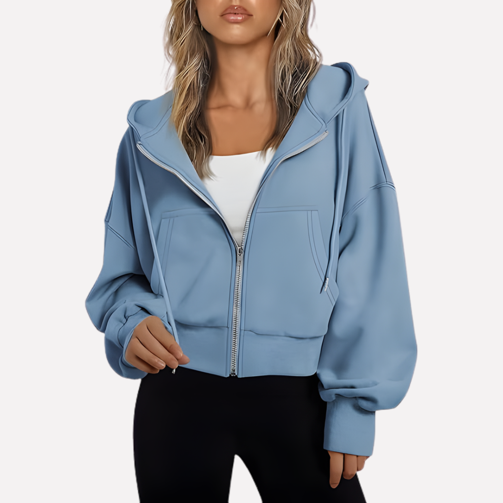 Dames sweatshirt met modieuze grafische print, comfortabele losse pasvorm voor vrouwen.