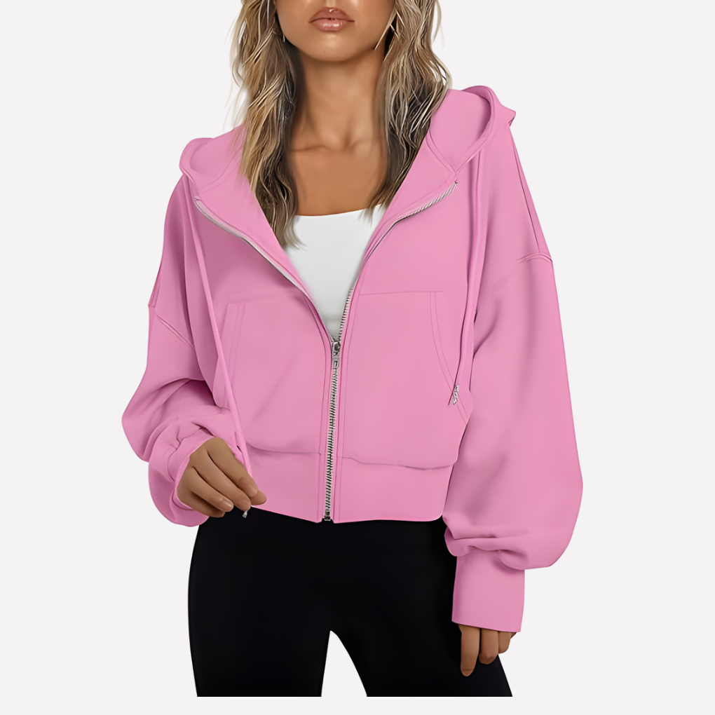 Warme grafische sweatshirt dames, ronde hals, veelzijdig voor casual of dagelijkse looks.