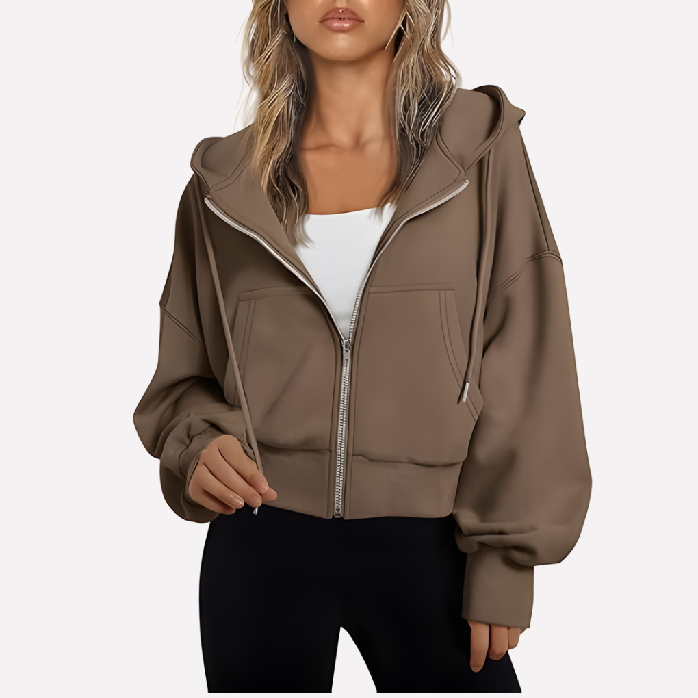 Trendy dames grafische trui, losse pasvorm, comfortabele lange mouwen, ideale winterkleding.