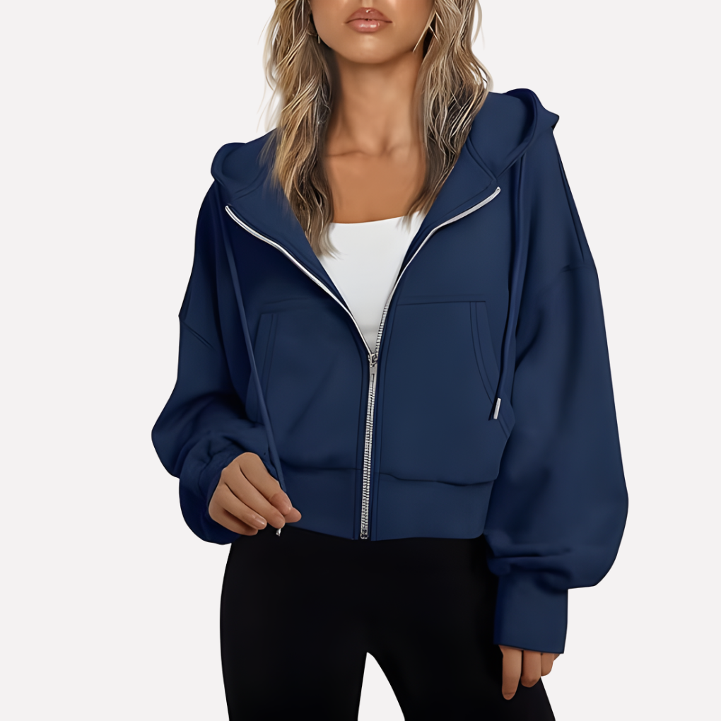 Casual sweatshirt dames, grafisch patroon, lange mouwen, ronde hals voor dagelijks comfort.