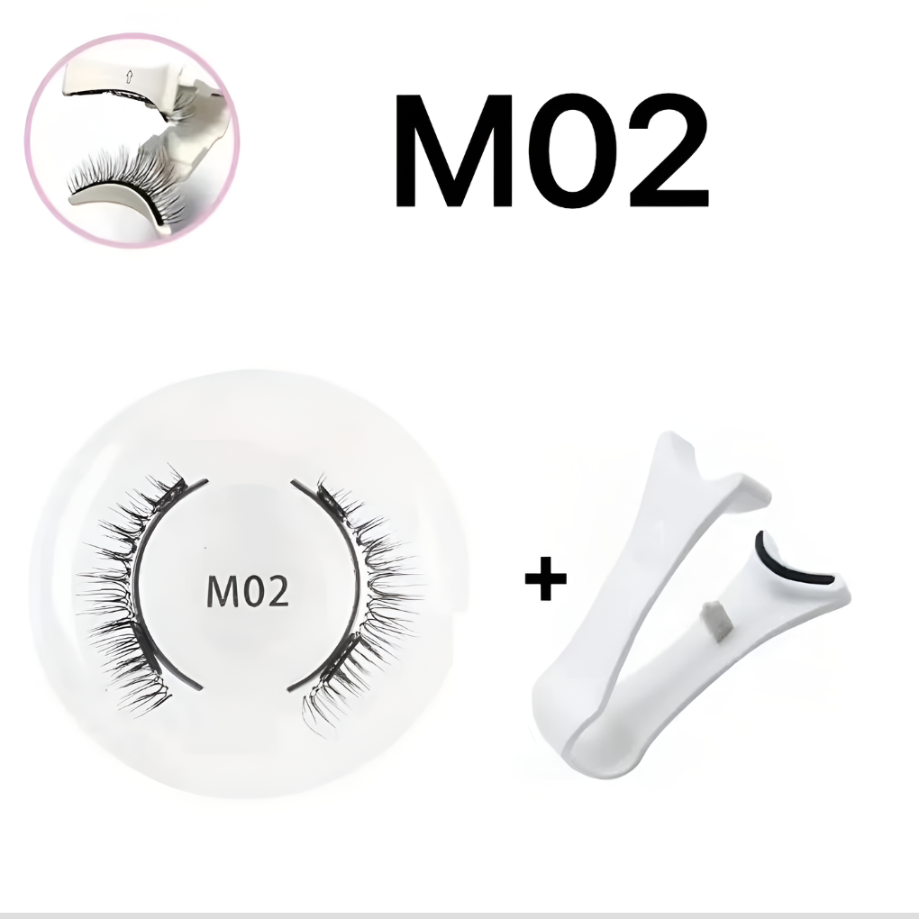 Natuurlijke magnetische wimpers voor dames, herbruikbaar en lijmvrij. Geeft je ogen een prachtige look.