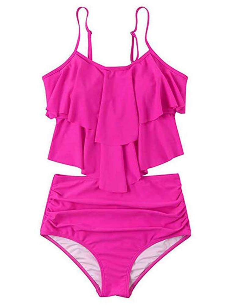 Comfortabele dames high waist bikini Hetty. Stijlvolle zwemkleding voor vrouwen, ideaal voor een modieuze zomerlook.