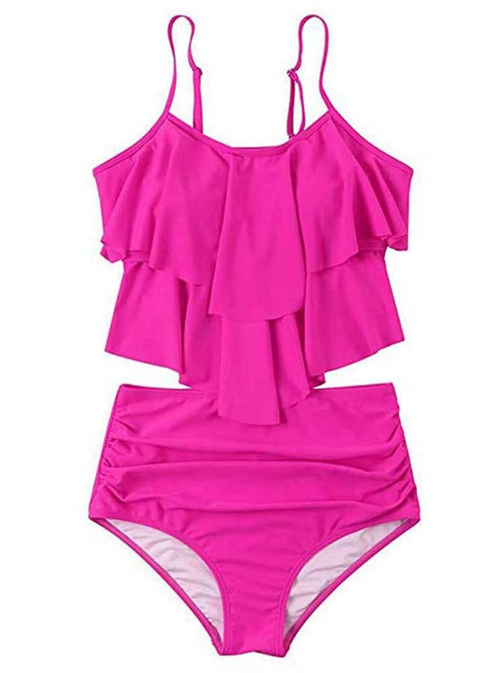 Comfortabele dames high waist bikini Hetty. Stijlvolle zwemkleding voor vrouwen, ideaal voor een modieuze zomerlook.