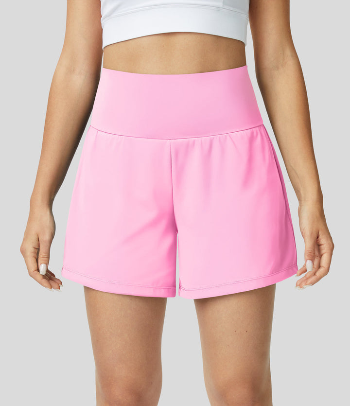 Mirabella high-waist trainingsshorts voor dames, ademend & ondersteunend, voor elke workout.