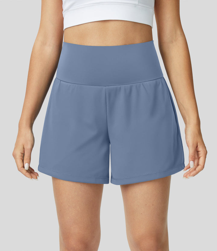 Comfortabele Mirabella high-waist hardloop shorts dames, sneldrogend voor maximale prestaties.