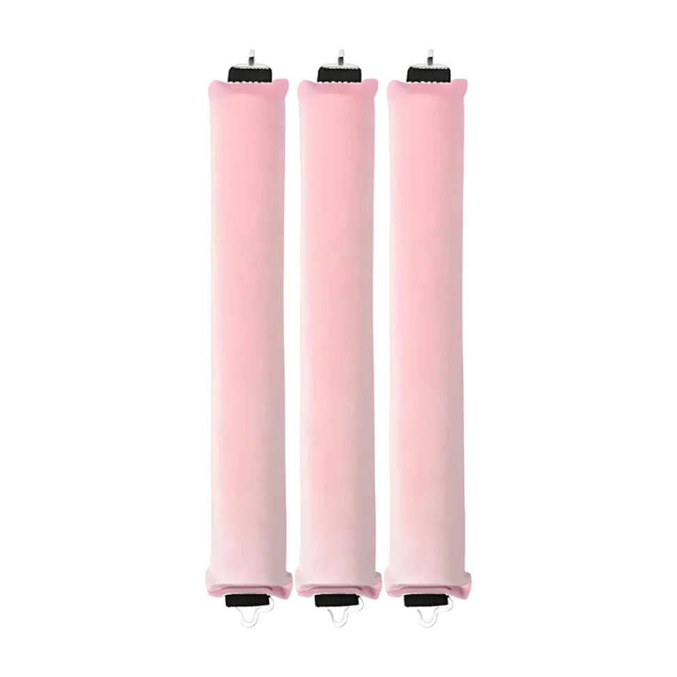 Elegante VelvetCurl hittevrije krullers voor dames; perfect voor volumineuze krullen en een stralende, gezonde look.