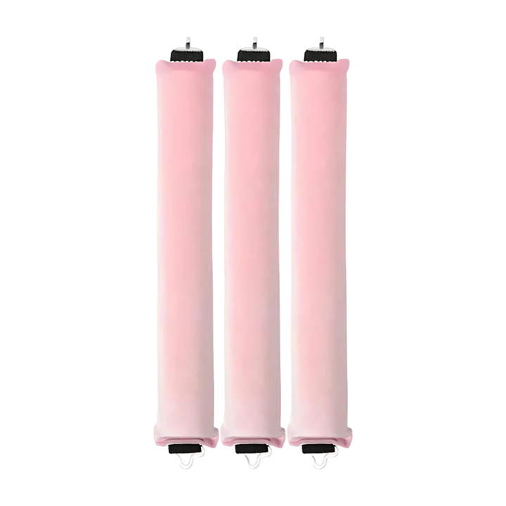 Elegante VelvetCurl hittevrije krullers voor dames; perfect voor volumineuze krullen en een stralende, gezonde look.