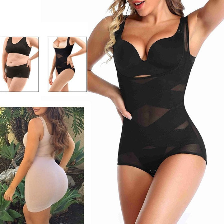 Dames InShape™ bodyshaper voor een strakker silhouet, slanke taille en bil lift. Comfortabel corrigerend ondergoed.