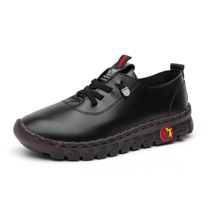 Moderne slip-on schoenen voor dames, met ingebouwde orthopedische steun en stijlvol uiterlijk.