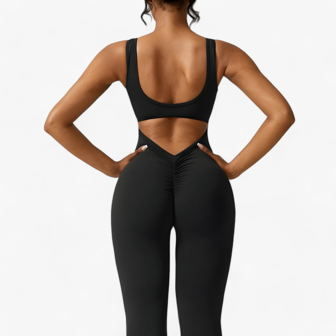 Lente-klaar Amélie dames jumpsuit, fris, modieus en veelzijdig.