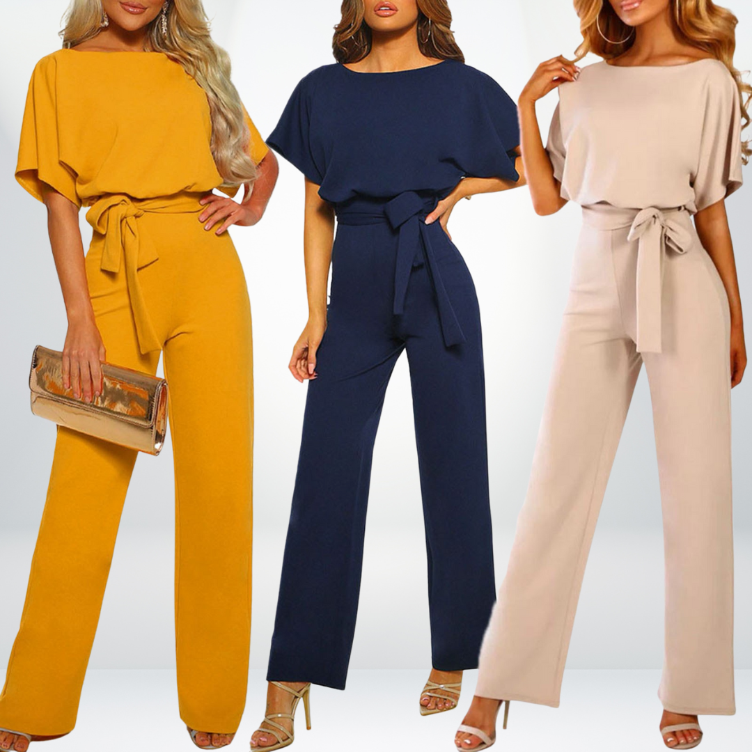Dames jumpsuit ShanesSuit I met hoge taille, stijlvol en comfortabel, ideaal voor elke gelegenheid.