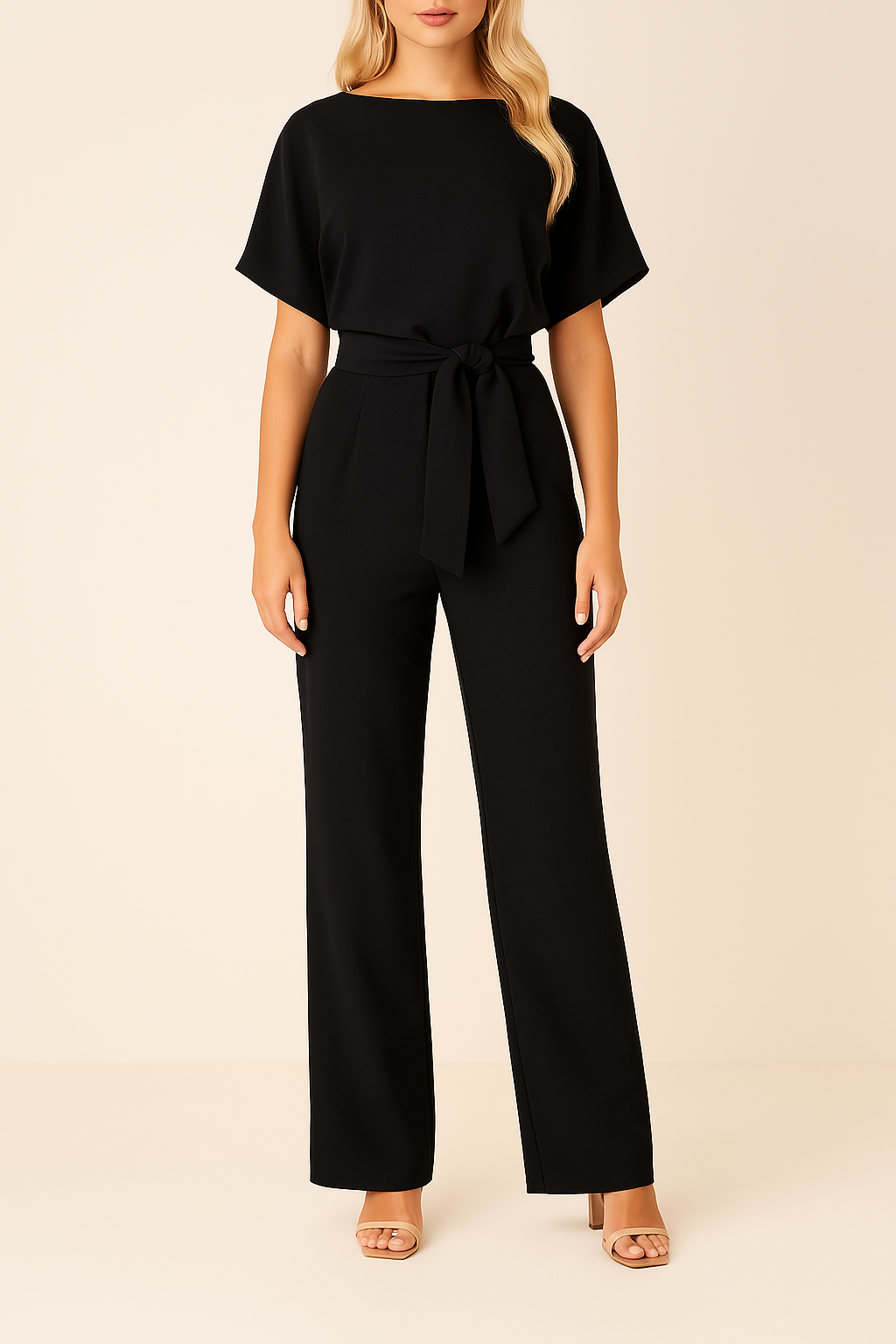 Dames Jumpsuit Sophia: chique en comfortabele Hoymans outfit voor elke gelegenheid, van casual tot feestelijk.