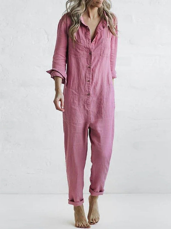 Stijlvolle Hoymans jumpsuit voor dames, comfortabel en trendy, ideaal voor zomerkleding.