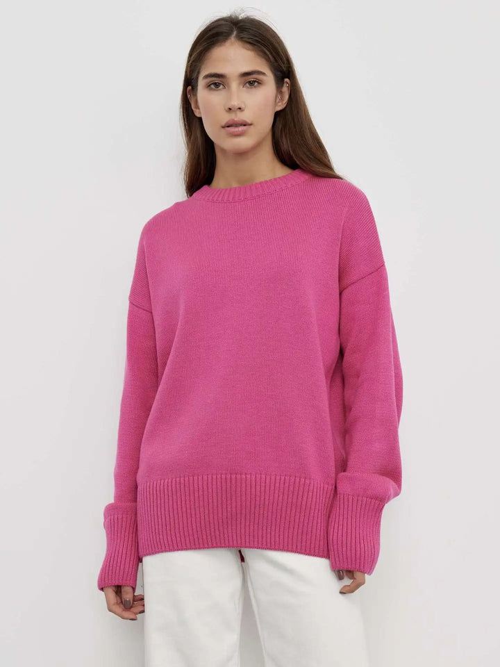 Nieuwe collectie: Dames kasjmier trui, ultiem comfort en luxe. Perfect voor elke dag.