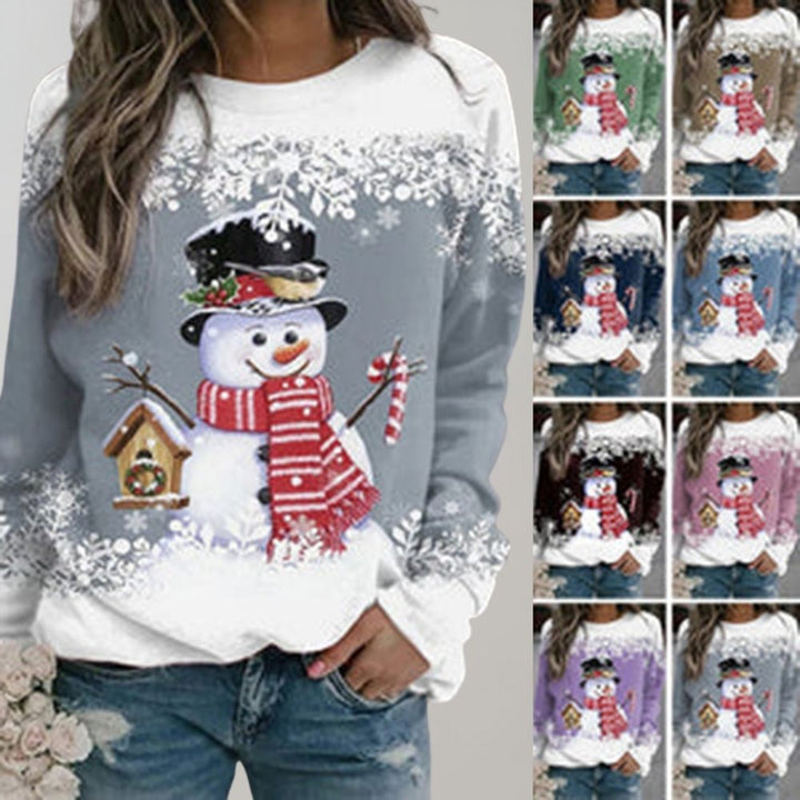 Veelzijdige dames wintertrui, comfortabel en warm, ideaal als kersttrui.