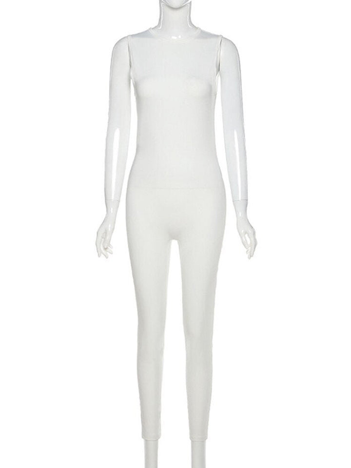 Nauwaansluitende dames sport jumpsuit, korte mouw optie. Ideale workout romper voor een actieve levensstijl.