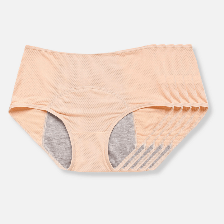 Elastische tailleband van de Aurora dames comfortslip, zorgt voor een perfecte, lekvrije pasvorm.