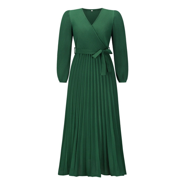 Casual elegante dames zomer maxi jurk, mouwloos met V-hals. Ideaal voor warme dagen en optimaal comfort.