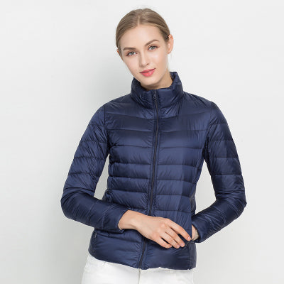 Trendy lichtgewicht donsjack dames, comfortabel en perfect voor de stad.
