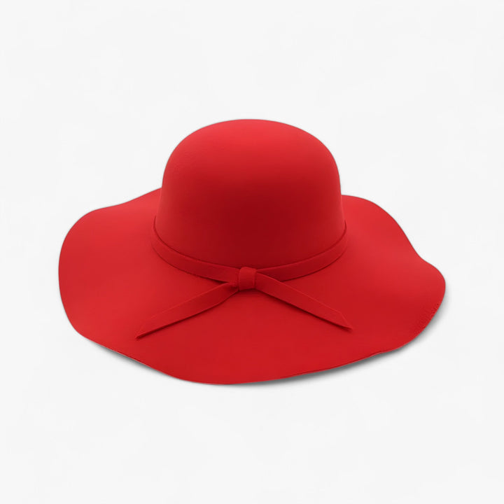 Dames Marveil wolvilt fedora hoed, klassiek en stijlvol, ideaal voor herfst en winter.