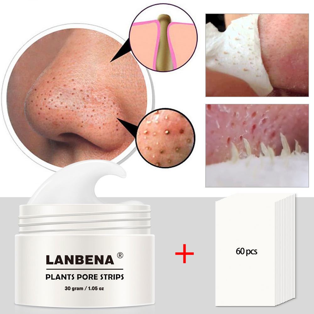 Vrouw brengt ClearSkin™ mee-eter masker aan. Effectieve gezichtsreiniging tegen huidproblemen voor dames.