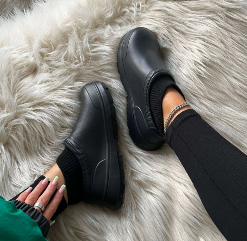 Dames Mireille comfortclogs met cloud-demping, weerbestendig en ideaal voor zomer & winter.