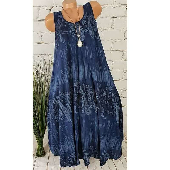 Veelzijdige mouwloze jurk voor dames, casual kleding, comfortabel voor de zomer.