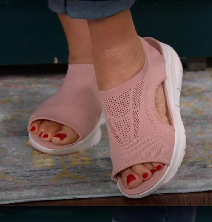 Comfortabele orthopedische damessandalen voor gezonde voeten, perfect voor dagelijks gebruik en zomer.