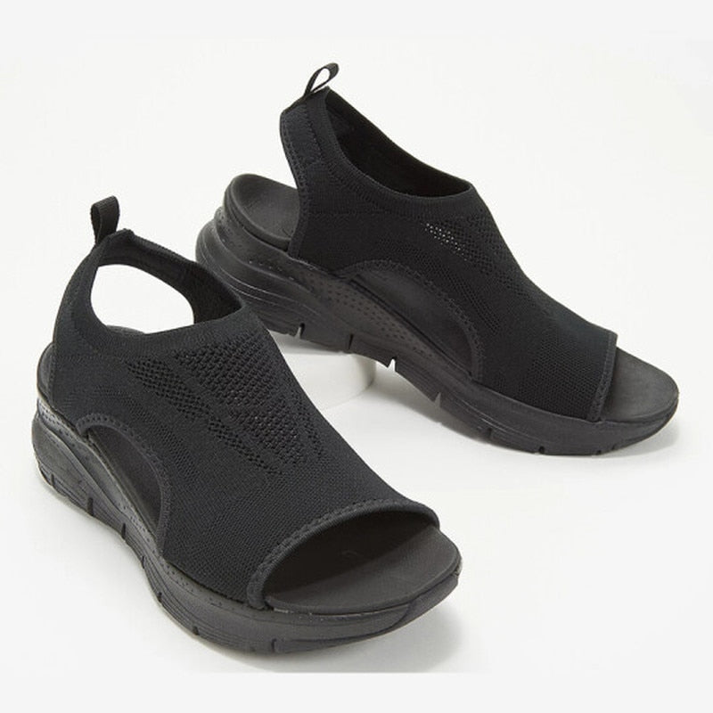 NiceFeet dames sandalen: orthopedisch, ademend en lichtgewicht design voor ultiem zomercomfort.