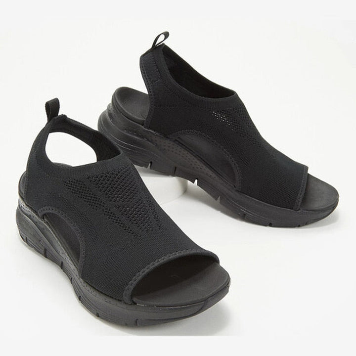 NiceFeet dames sandalen: orthopedisch, ademend en lichtgewicht design voor ultiem zomercomfort.
