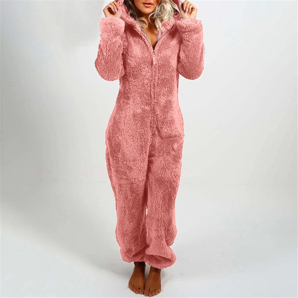 Dames onesie HarrietOnesie, ultiem comfortabel huispak in stijlvolle loungewear stof, perfect voor vrije tijd.