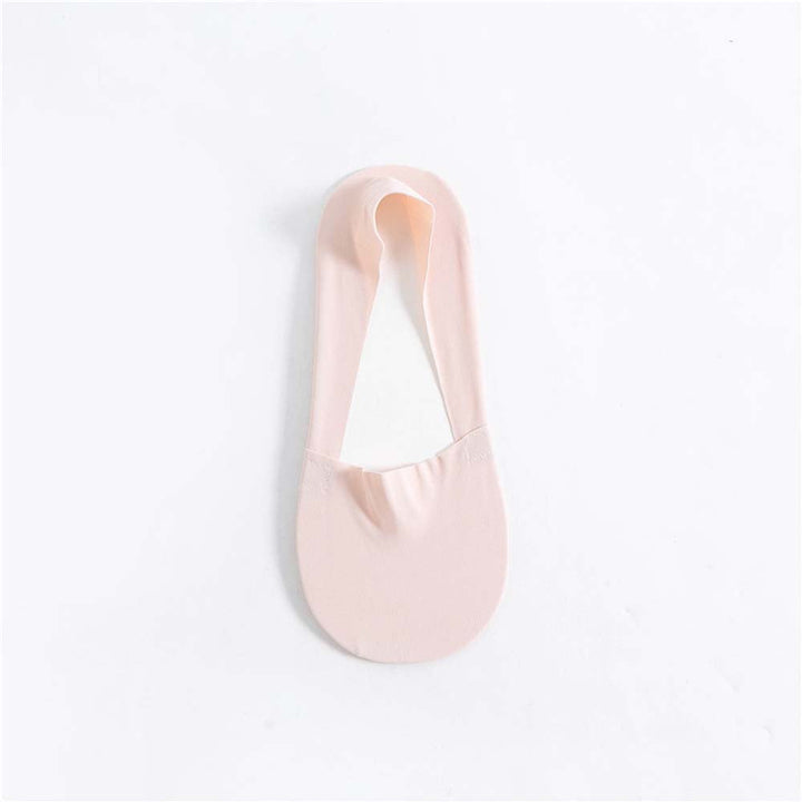 Siliconen grip dames anti-slip sokken, onzichtbaar en schuifvrij, voor actieve en comfortabele dagen.