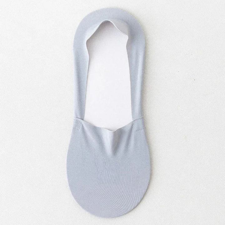 Dames korte sokken, onzichtbaar en met anti-slip voor stabiele en frisse voeten in elke schoen.