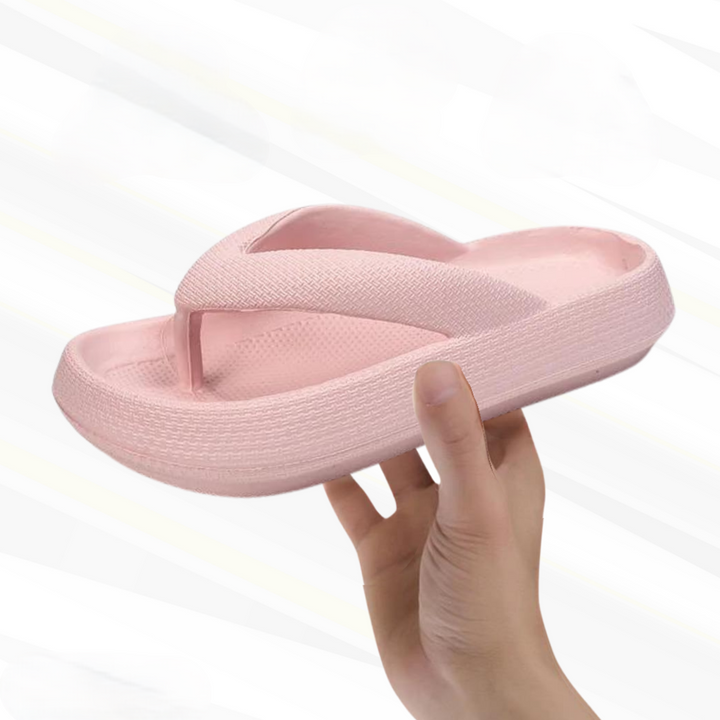 Dames orthopedische flip-flops, de ideale comfortschoenen voor voetondersteuning en welzijn.