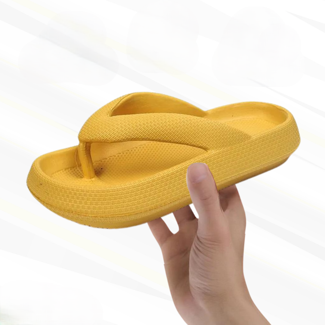 Gezonde voeten met deze orthopedische dames flip-flops, bieden optimale voetondersteuning en demping.