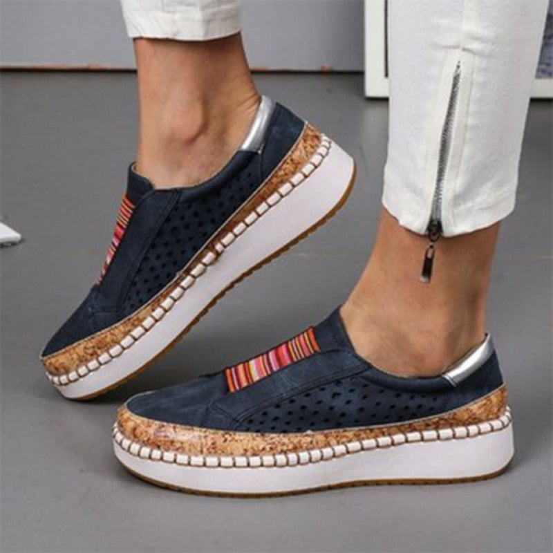 Stijlvolle JusticeSneaks orthopedische damesschoenen; modern design, comfortabel en pijnvrij lopen voor elke gelegenheid.