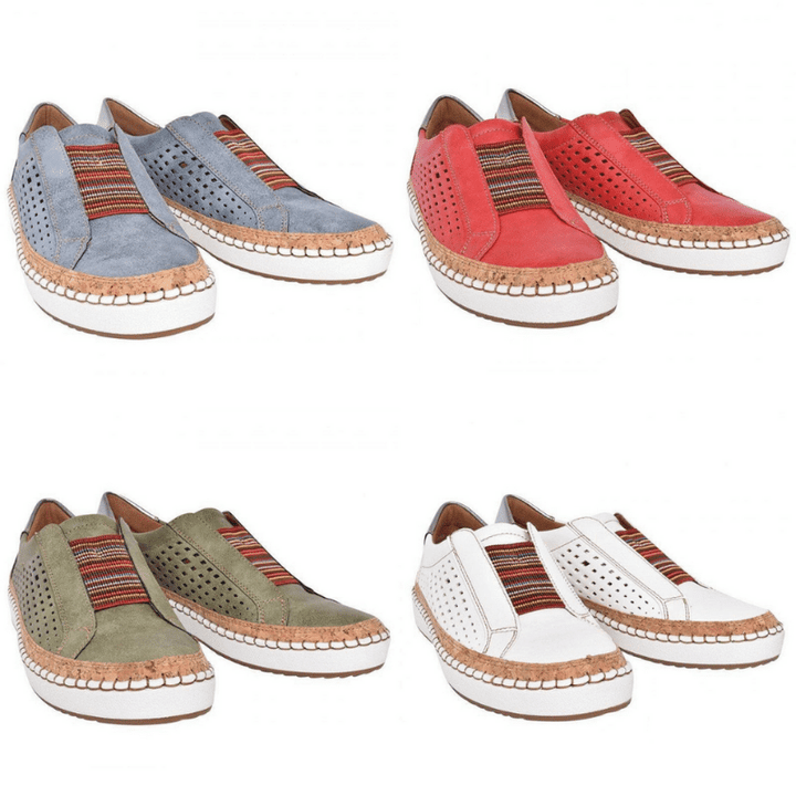 Lichtgewicht en ademende JusticeSneaks orthopedische damessneakers, perfect voor ultiem comfort en actieve levensstijl.