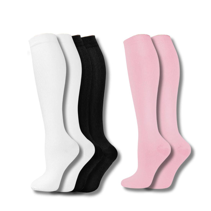 Duurzame VitalEase dames compressiesokken. Comfortabel, orthopedisch, ideaal tegen vermoeide benen en spataderen.