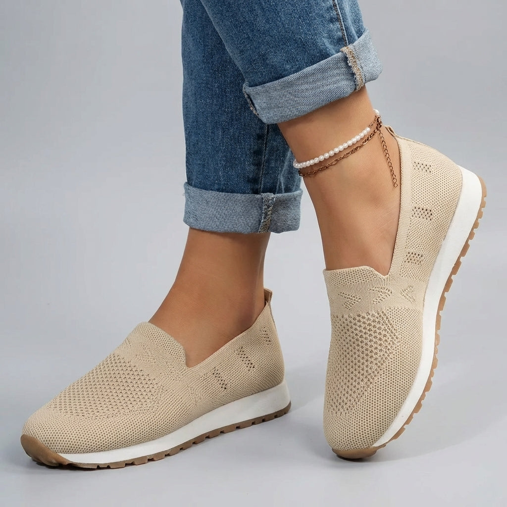 Dames orthopedische instappers, perfect voor dagelijks comfort en voetondersteuning. Ademend & stijlvol.