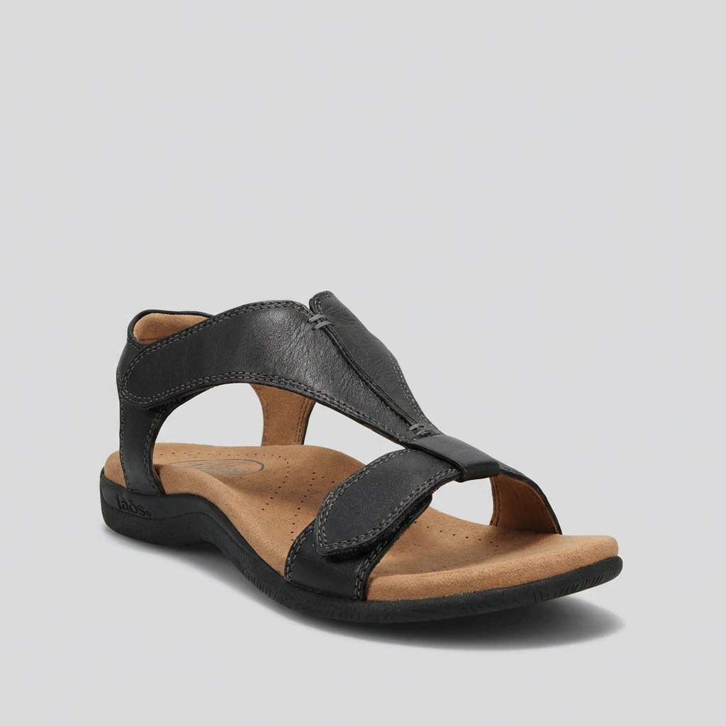 Stijlvolle dames zomersandalen, elegant en comfortabel, perfect voor een zomerse dag.