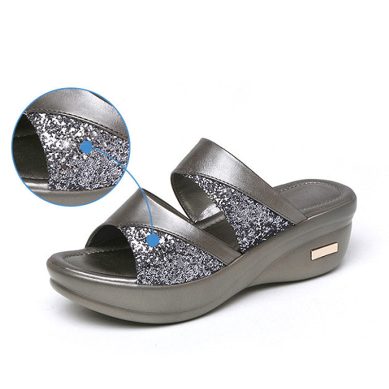 Veelzijdige dames orthopedische sandalen, ideaal als zomerschoenen met superieure voetondersteuning.
